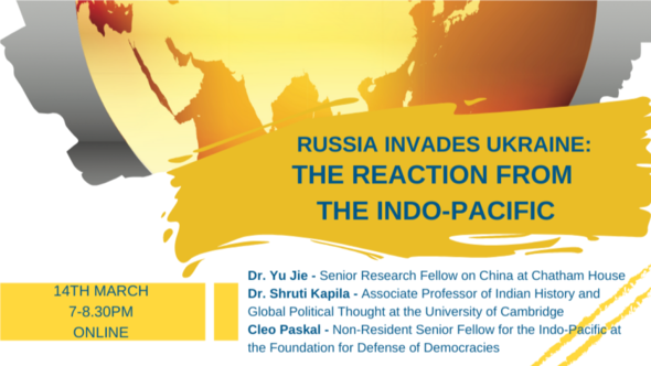 Russia invades Ukraine: the reaction from the Indo-Pacific