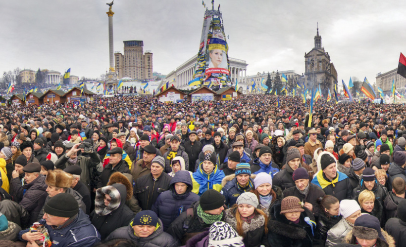 2014 revolution in Ukraine and the Baltic