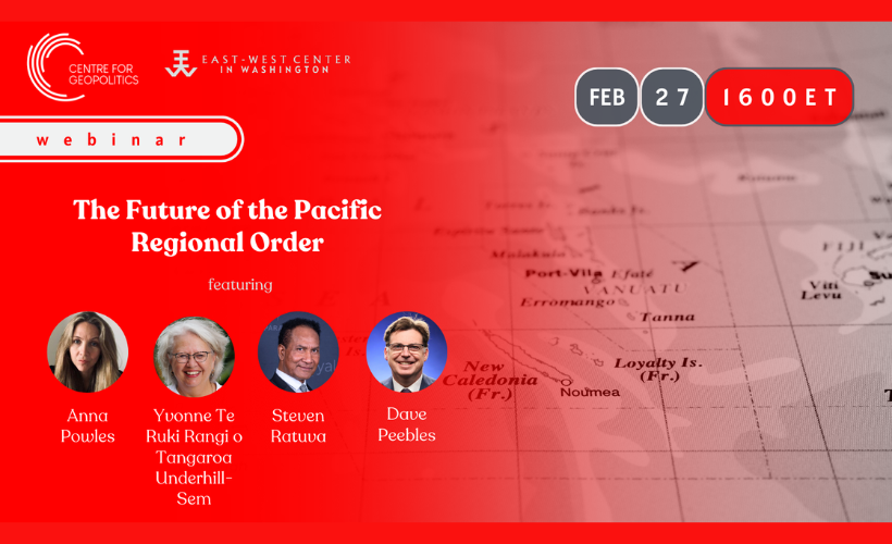 The future of the Pacific regional order